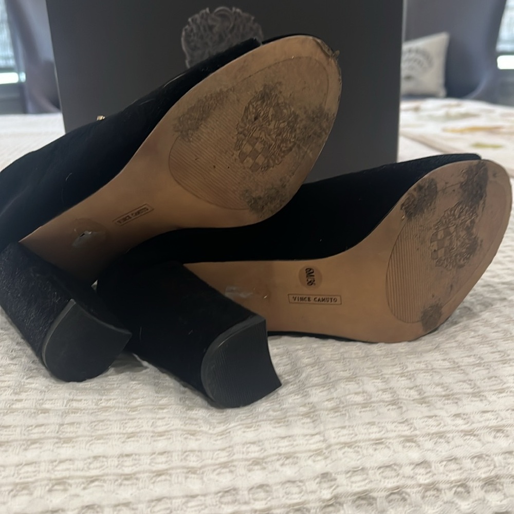 Ankle Boot Shoe Velvet 6M - Picture 5 of 10